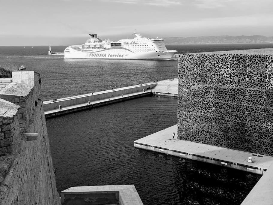 Grand Retro Vieux-port Panier Mucem Apartment